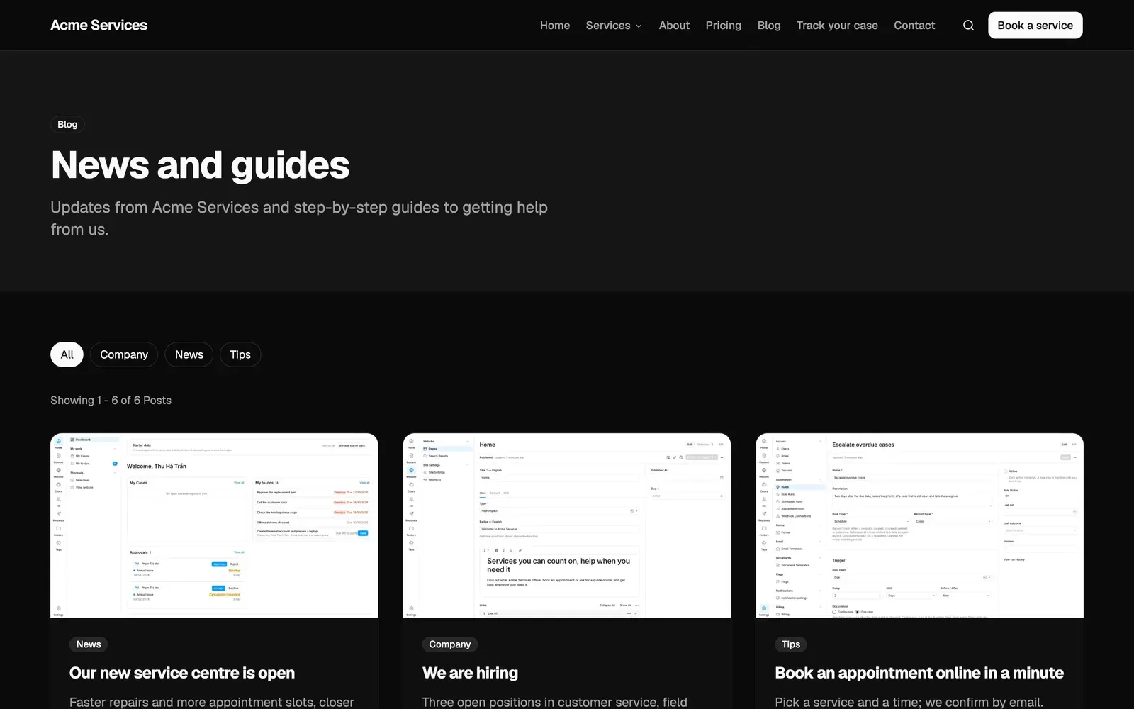 A blog built with Hafoso